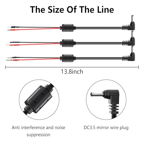 13.8" Radar Detector Hardwire Power Cord