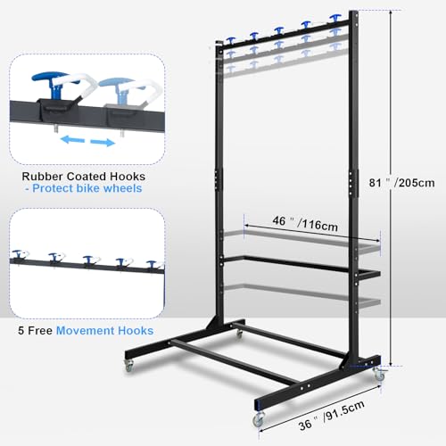 Freestanding Bike Storage Rack (300 Count)