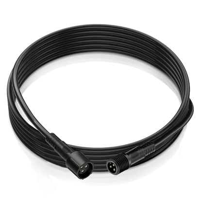 4 PCS 4FT 3 Pin RGB Rock Light Extension Wire for Trucks