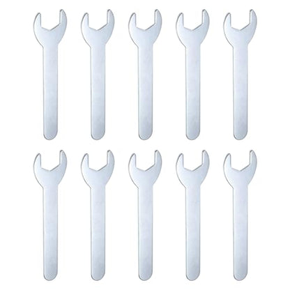 10pcs Small Wrench 17x108x2mm Metric U (10 Count)