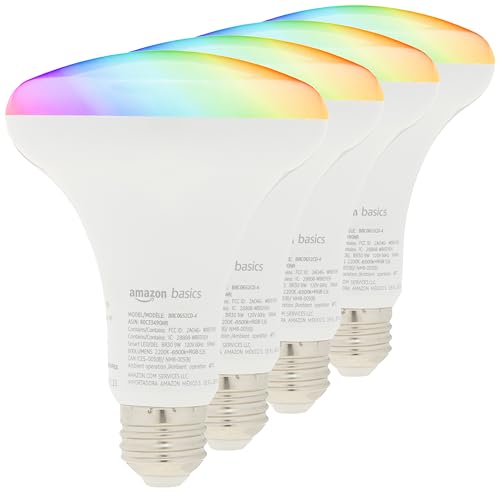 Smart BR30 LED Light Bulbs (4 Count)