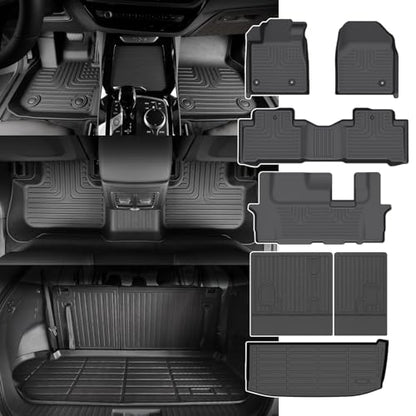 for Honda Pilot Floor Mats 2015 2014 2013 2012 2011 2010 2009
