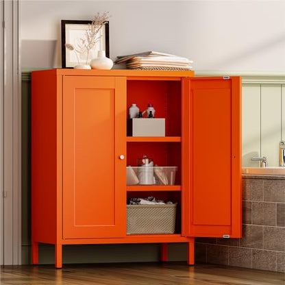 Metal Bathroom Storage Cabinet