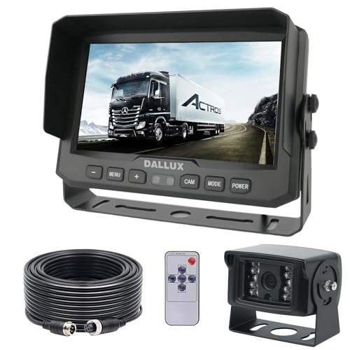 7" 1080P AHD Wired Reverse Rear View Backup Camera System