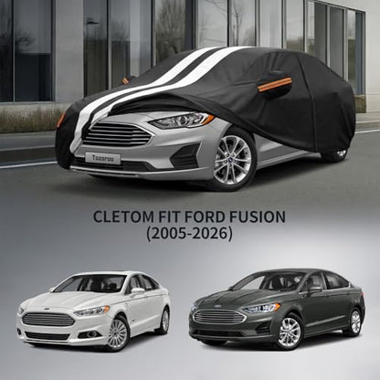 Multi Layer Car Cover Custom Fit for Ford Fusion