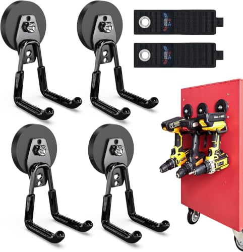 Heavy Duty Magnetic Hooks (4 Count)