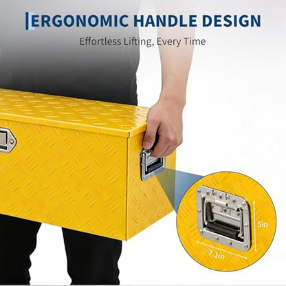 Aluminum Truck Bed Tool Box 36''