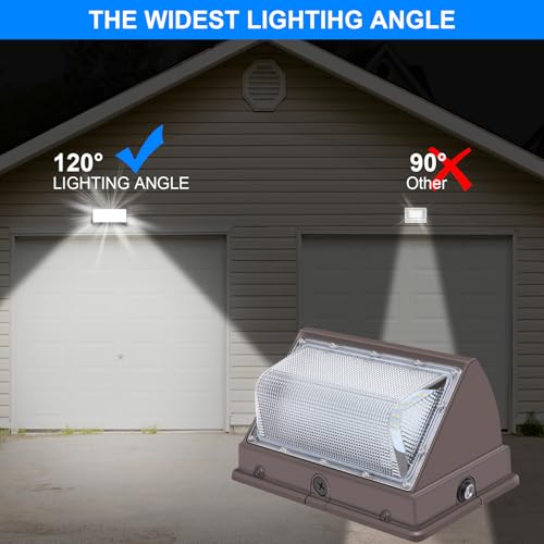 120W LED Wall Pack Light for Yard