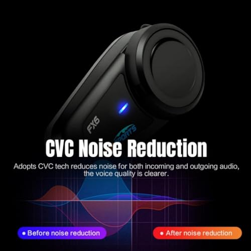 FX6 Motorcycle Bluetooth Headset