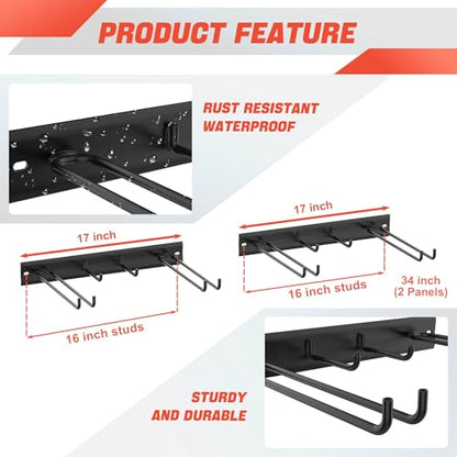 Wall Mounted Ski Rack