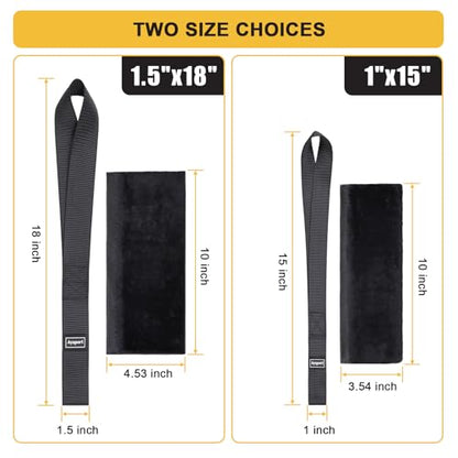 Soft Loop Tie Down Straps for Protecting Motorcycle (8 Count)