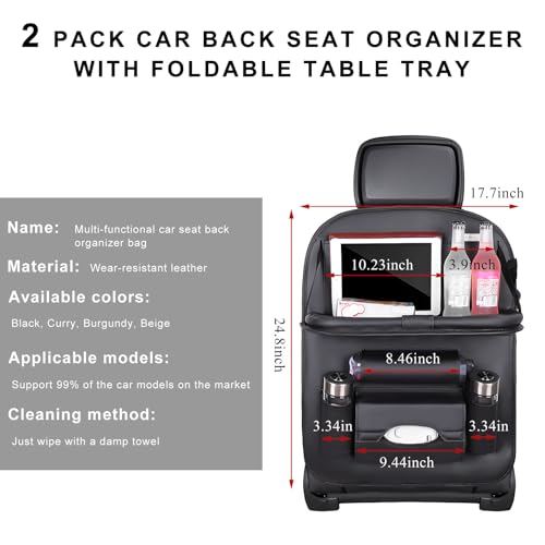 2PCS Car Backseat Organizer