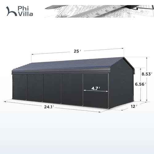 12x25 Carport