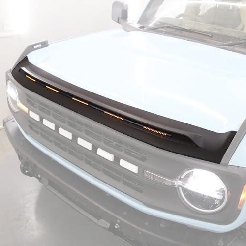 Hood Deflector with Light for Bronco 2021