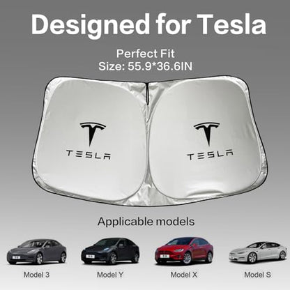 300T Sunshade for Tesla Model Y Model 3