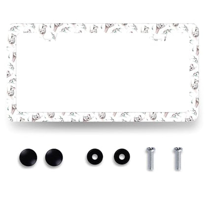 Watercolor Koala License Plate Frame Animals License Holder with 2 Holes