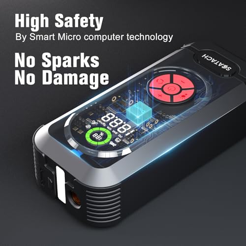 8000A Jump Starter with Air Compressor