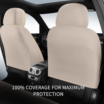 Faux Leather Front Car Seat Covers (2 Count)