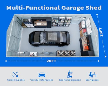 13x20 Outdoor Storage Shed