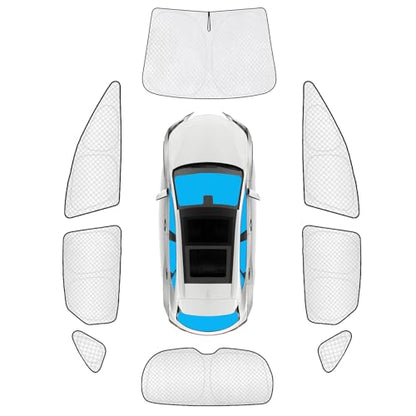8pcs Thicken Sun Shades for Lexus NX 2022 (8 Count)