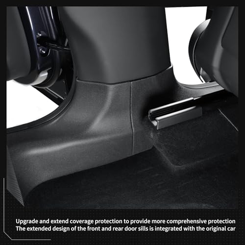 5PCS Door Sill Protective Cover for Tesla Model Y Juniper 2025+