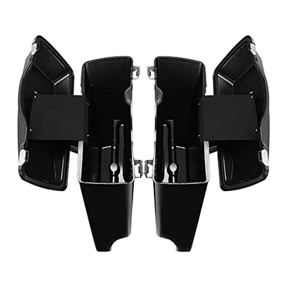Motorcycle 5" Stretched Saddlebags Fit For Harley Touring 1993 (2 Count)