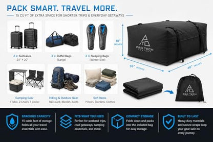 Voyager 15 Waterproof Rooftop Cargo Carrier Bag