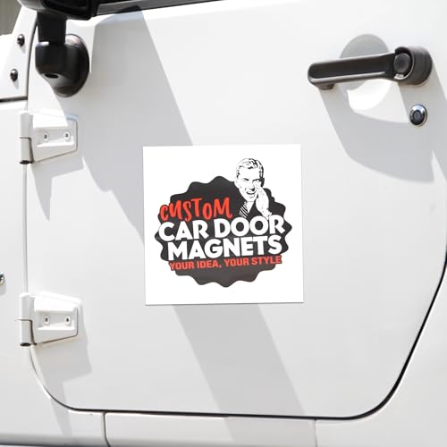 Custom Car Magnet Signs for Advertising and Promotion (2 Count)
