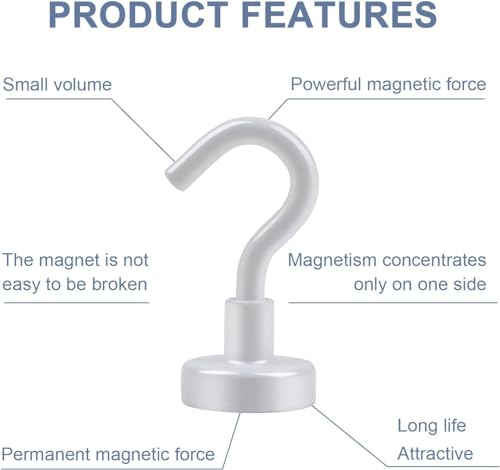 Magnetic Hooks (10 Count)