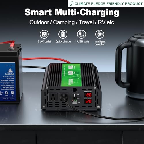 3000W Power Inverter 12V DC to 110V