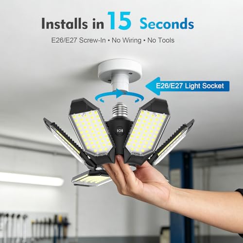 Remote PIR Garage Light