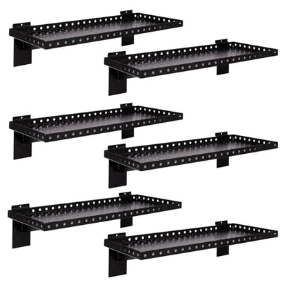 Slatwall Shelves 24x10 Inch (6 Count)