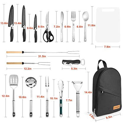Camping Cookware Storage Bag (28 Count)