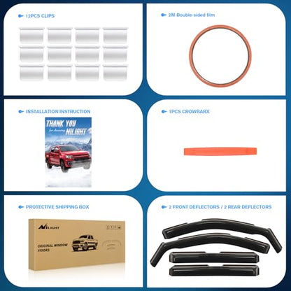 Window Rain Guards for Chevy Tahoe 2021