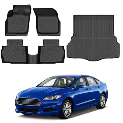 Floor Mats Cargo Liner for Ford Fusion Gas S