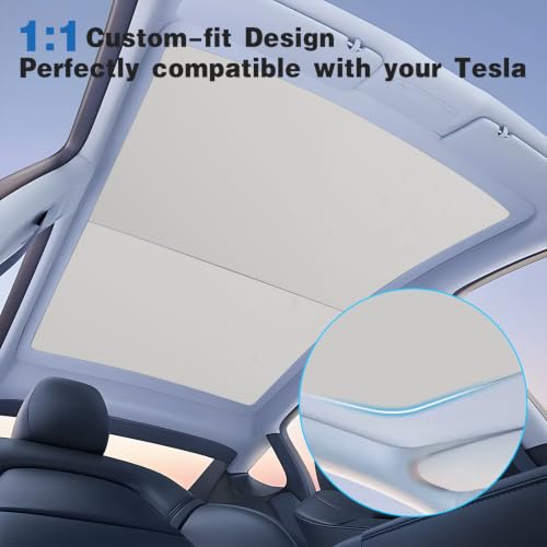 Beige Sunshade Roof Sunroof Cover Waterproof Sunshade