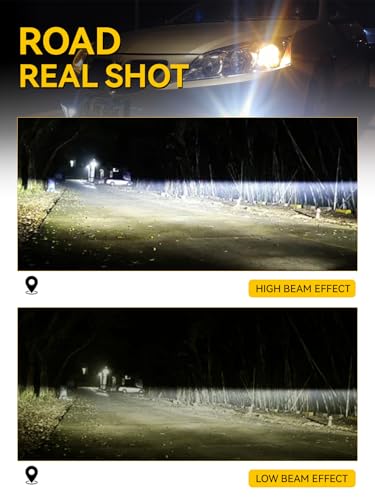 Motorcycle Driving Lights Yellow White Dual Color 8