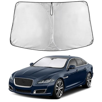 Windshield Sunshade Compatible for Jaguar XJ 2010
