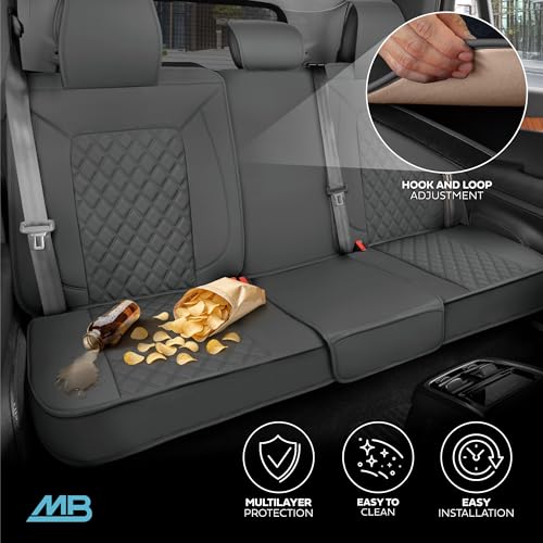 Curated Ashen Leather Seat Covers for Cars & SUVs