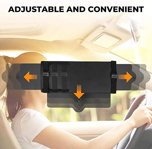 Car Sun Visor Sunshade Extender (2 Count)