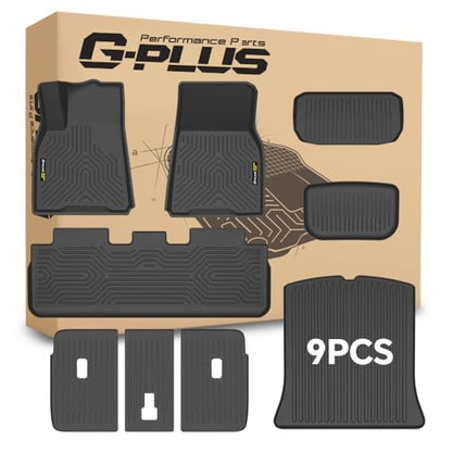 TPE Floor Mats & Cargo Liner Fit Tesla Model Y 2020 (3 Count)