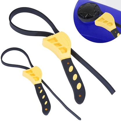 2 PCS Strap Wrench Plumbing (2 Count)