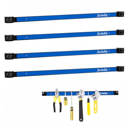 4 Pieces 24" Magnetic Tool Holder Strip (4 Count)