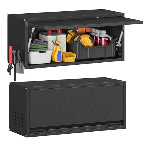 Metal Garage Wall Cabinet with Up