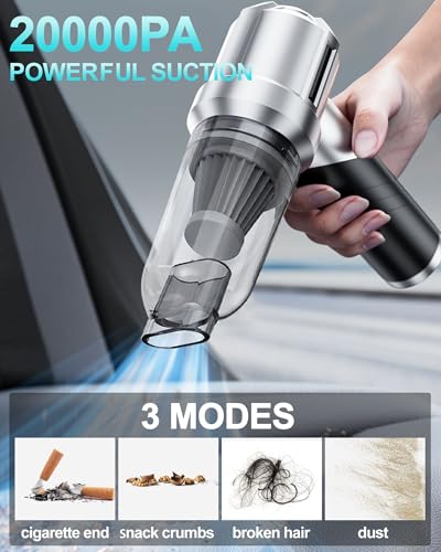 Car Vacuum Cordless Mini Handhled 4