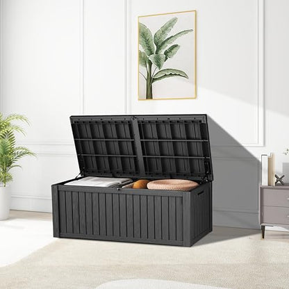 180 Gallon Outdoor Storage Box Waterproof