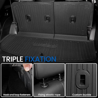 Floor Mats for Hyundai Palisade Hybrid 2026 7&8 Seat w
