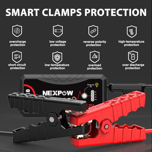 Car Jump Starter 2026 Upgraded Car Battery Jump Starter Pack