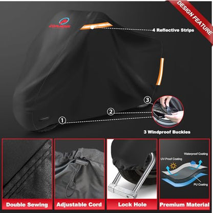 Comnova Motorcycle Cover 86 Inch