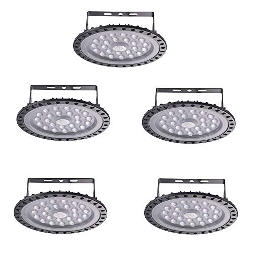 5 PACK 100W UFO LED High Bay Light (5 Count)